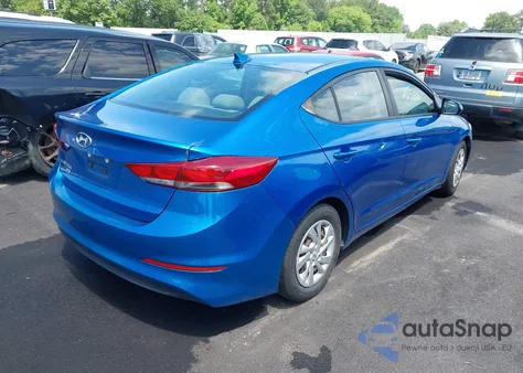 2017 Hyundai Elantra Se from USA, damaged, VIN 5NPD74LF4HH137204